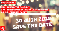 30 juin 2018 : événement de lancement de campagne! 